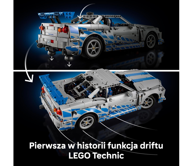 LEGO Technic 42210 Samochód Nissan Skyline GT-R - 1331620 - zdjęcie 5